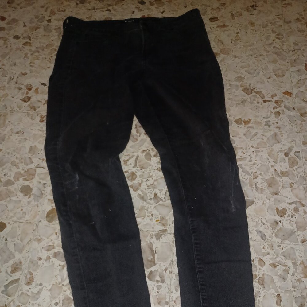 Nine West Jeans Women's Skinny Fit SZ 12 Black